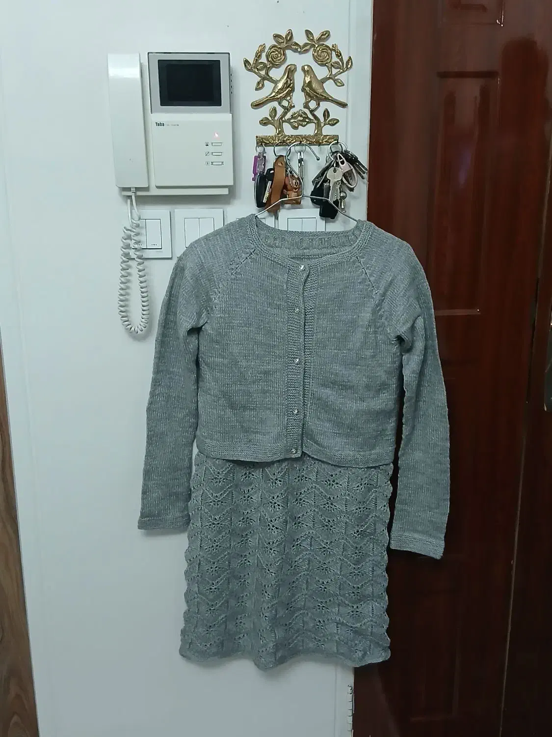 ست بافت مادر دختری|لباس|فردیس, منظریه|دیوار