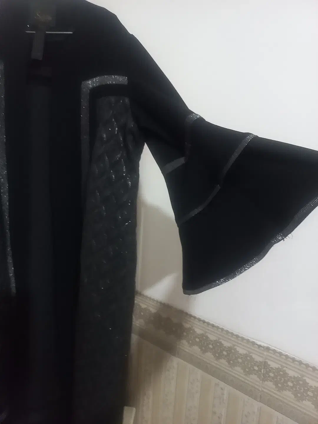 مانتو مشکی بلند مجلسی|لباس|کرمان, |دیوار