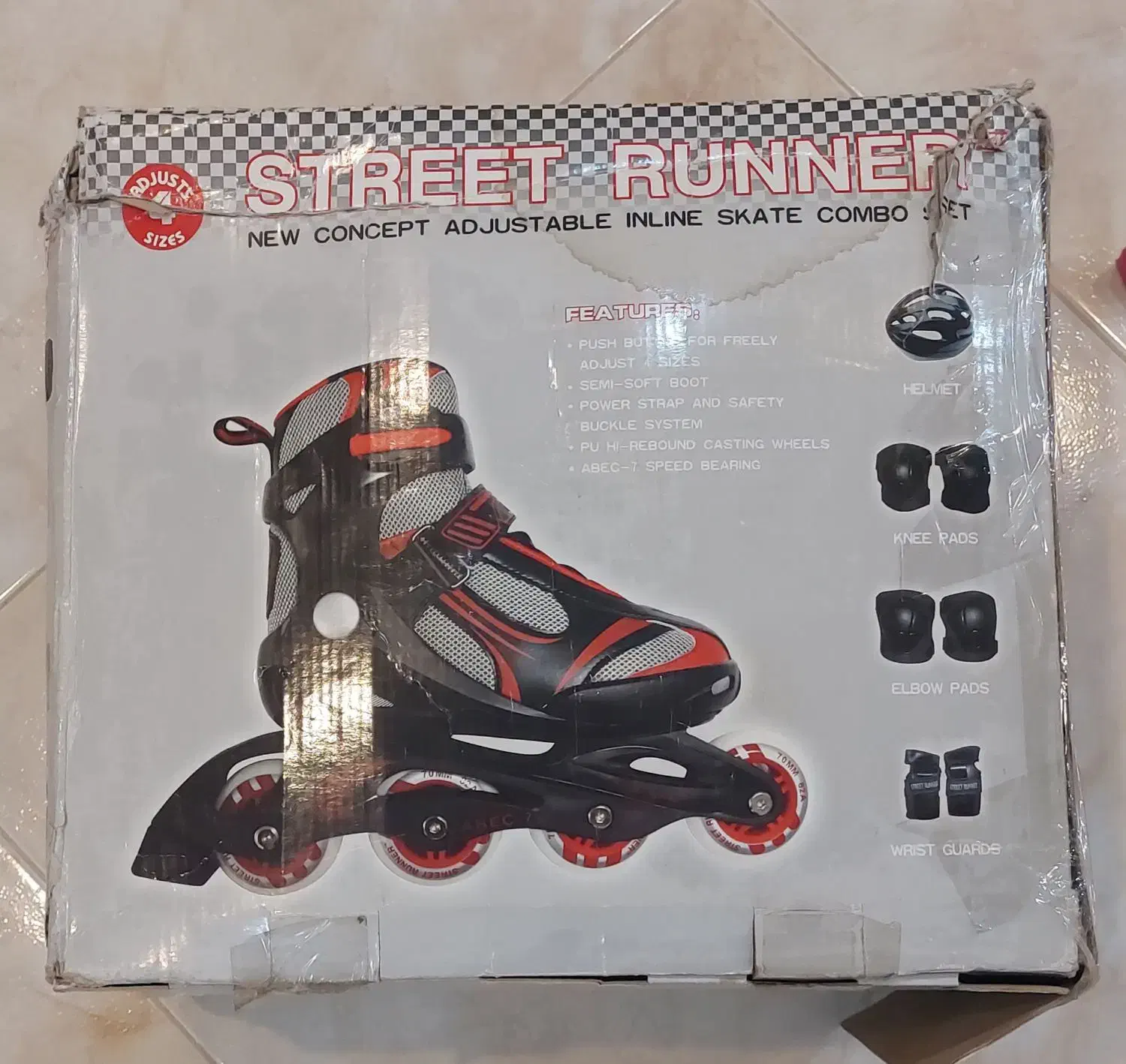 اسکیت street runner سایز ۳۸ تا ۴۱|دوچرخه، اسکیت، اسکوتر|اصفهان, حسینآباد|دیوار
