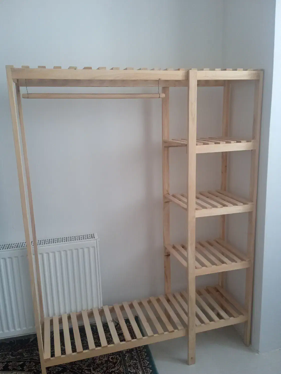 رگال چوبی|جاکفشی، کمد، دراور|سبزوار, فقیه سبزواری|دیوار