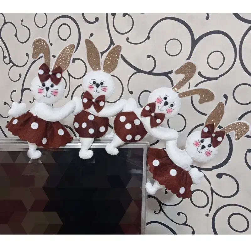 عروسک های نمدی|صنایع دستی و سایر لوازم تزئینی|سیرجان, |دیوار