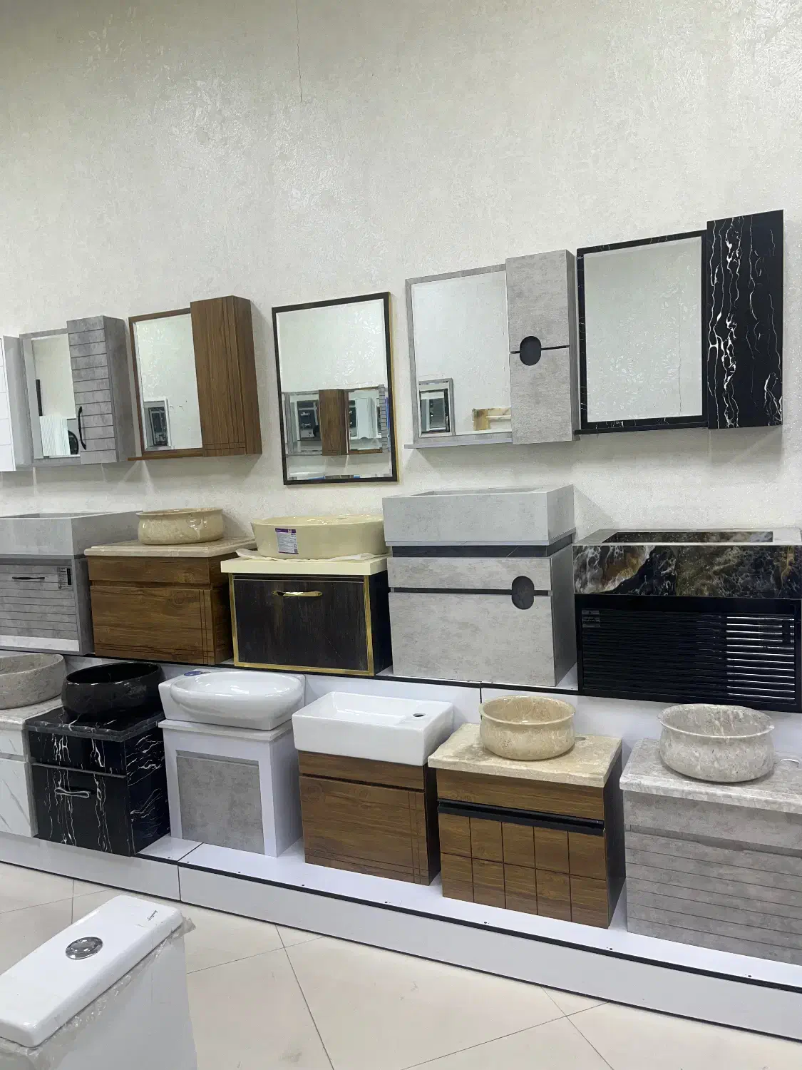 روشویی کابینتی سرامیکی سنگی|لوازم سرویس بهداشتی|رباط‌کریم, رباط‌کریم|دیوار