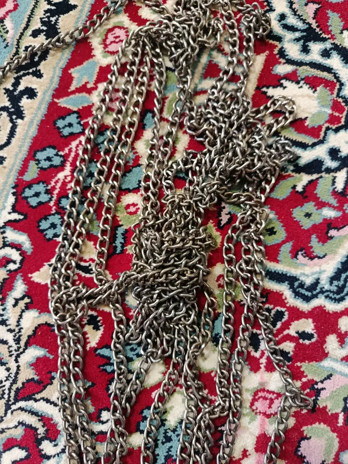 ۸متر زنجیر دستباف (اردکانی)|بدلیجات|کرمان, |دیوار