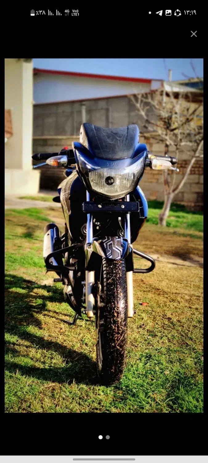 اپاچی ۹۳ مشکی تمیز|موتورسیکلت|گرگان, |دیوار