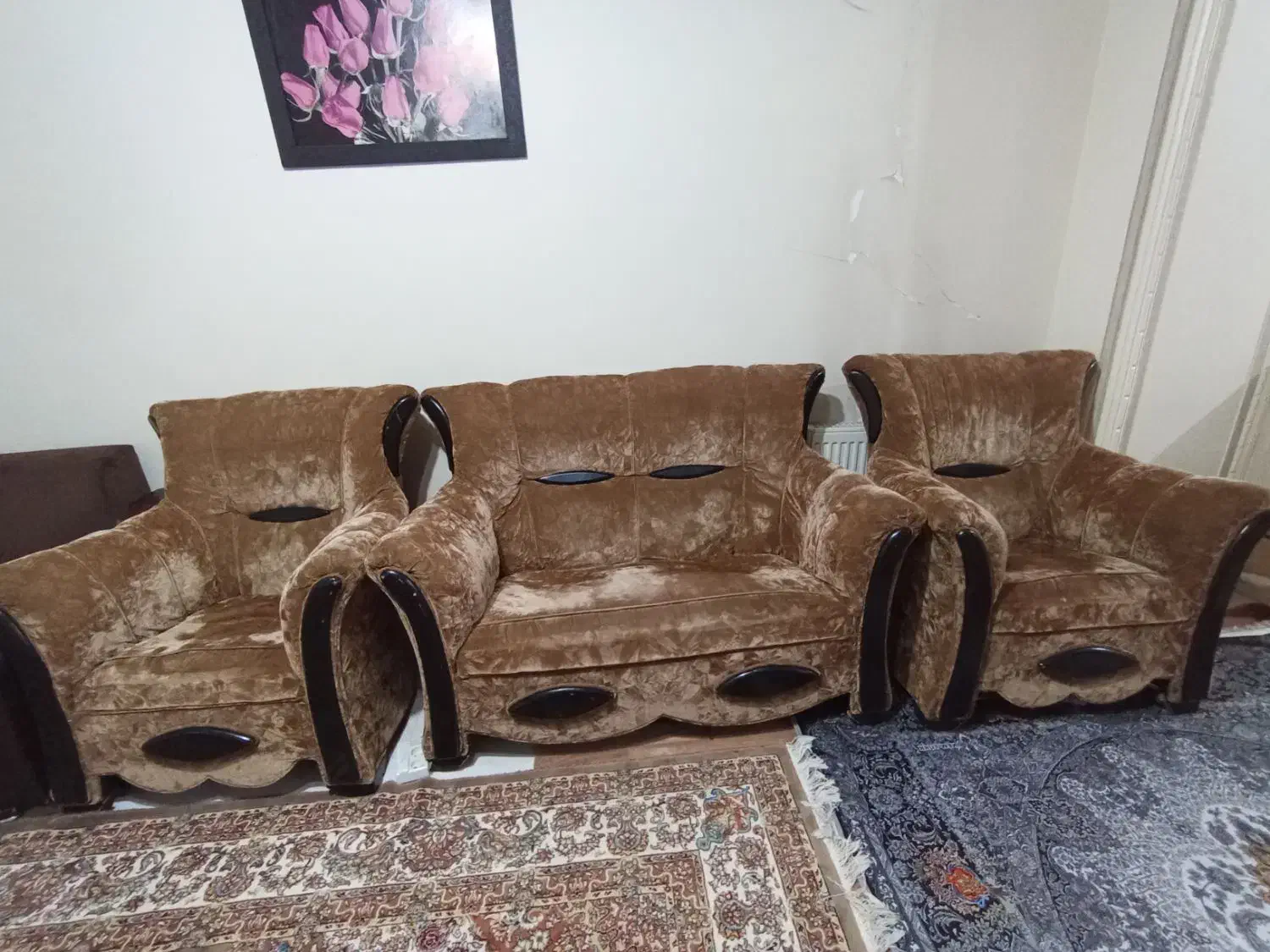 مبل 4 نفره|مبلمان خانگی و میز عسلی|تهران, خرمشهر|دیوار