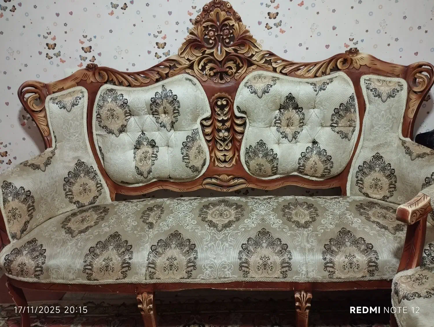 مبل سلطنتی|مبلمان خانگی و میز عسلی|همدان, |دیوار