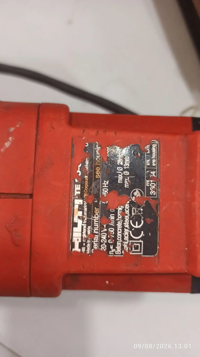 دریل بتنکن هیلتی Hilti TE 30-C|ابزارآلات|تهران, شادمان|دیوار