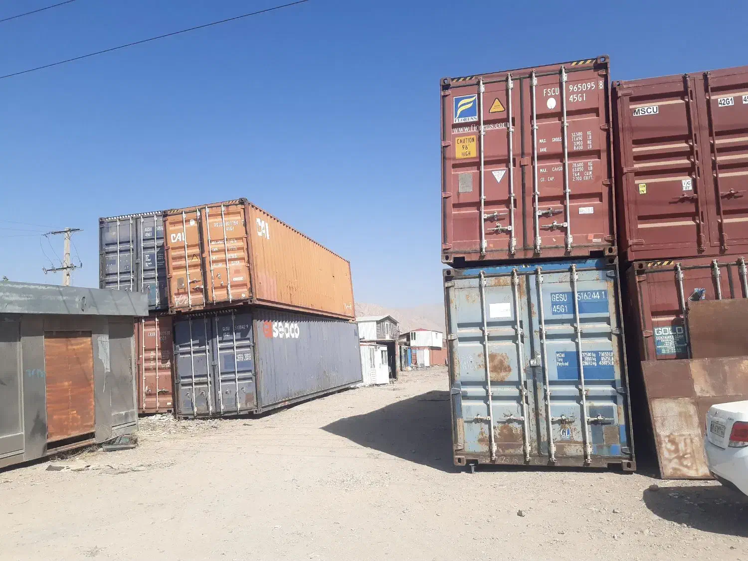 دپو کانتینر ایرانیان کانکس|مصالح و تجهیزات ساختمان|هشتگرد, شهرک سهیلیه|دیوار