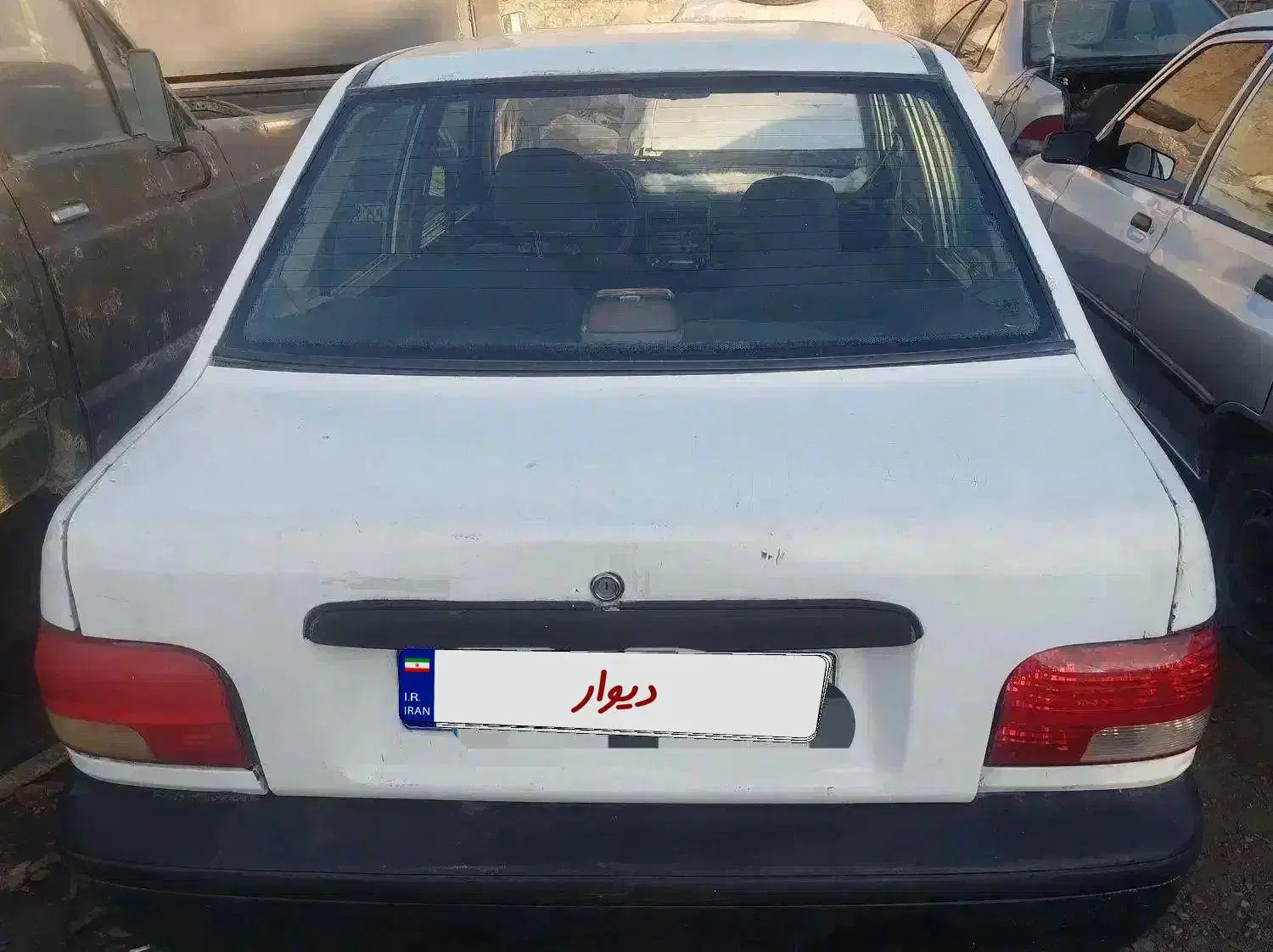 پراید مدل ۸۲ سفید دوگانهCNG.توضیحاتو کامل بخونید|خودرو سواری و وانت|گرگان, |دیوار