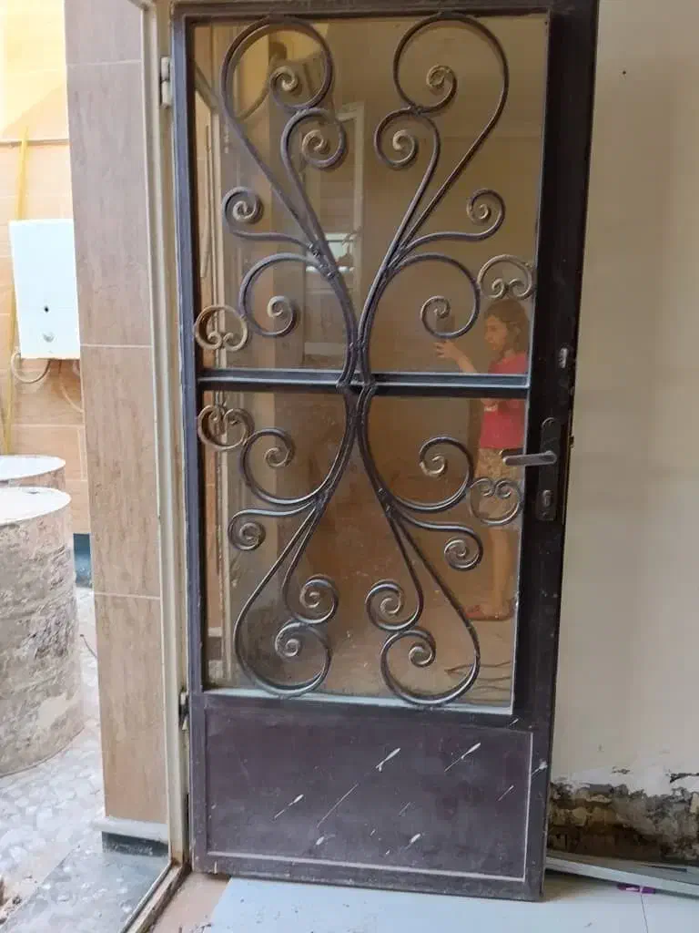 درب آهنی  درب حال|مصالح و تجهیزات ساختمان|آبادان, |دیوار