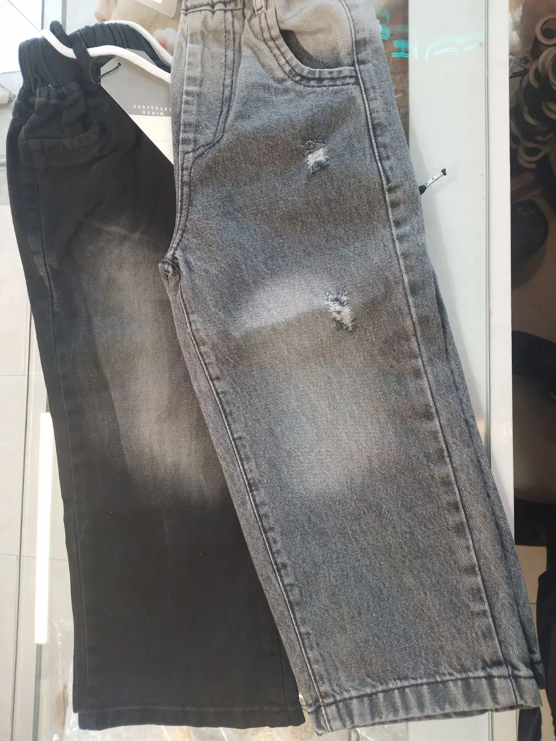 شلوار جین بگ سایز کوچک|کفش و لباس بچه|مشهد, سرافرازان|دیوار