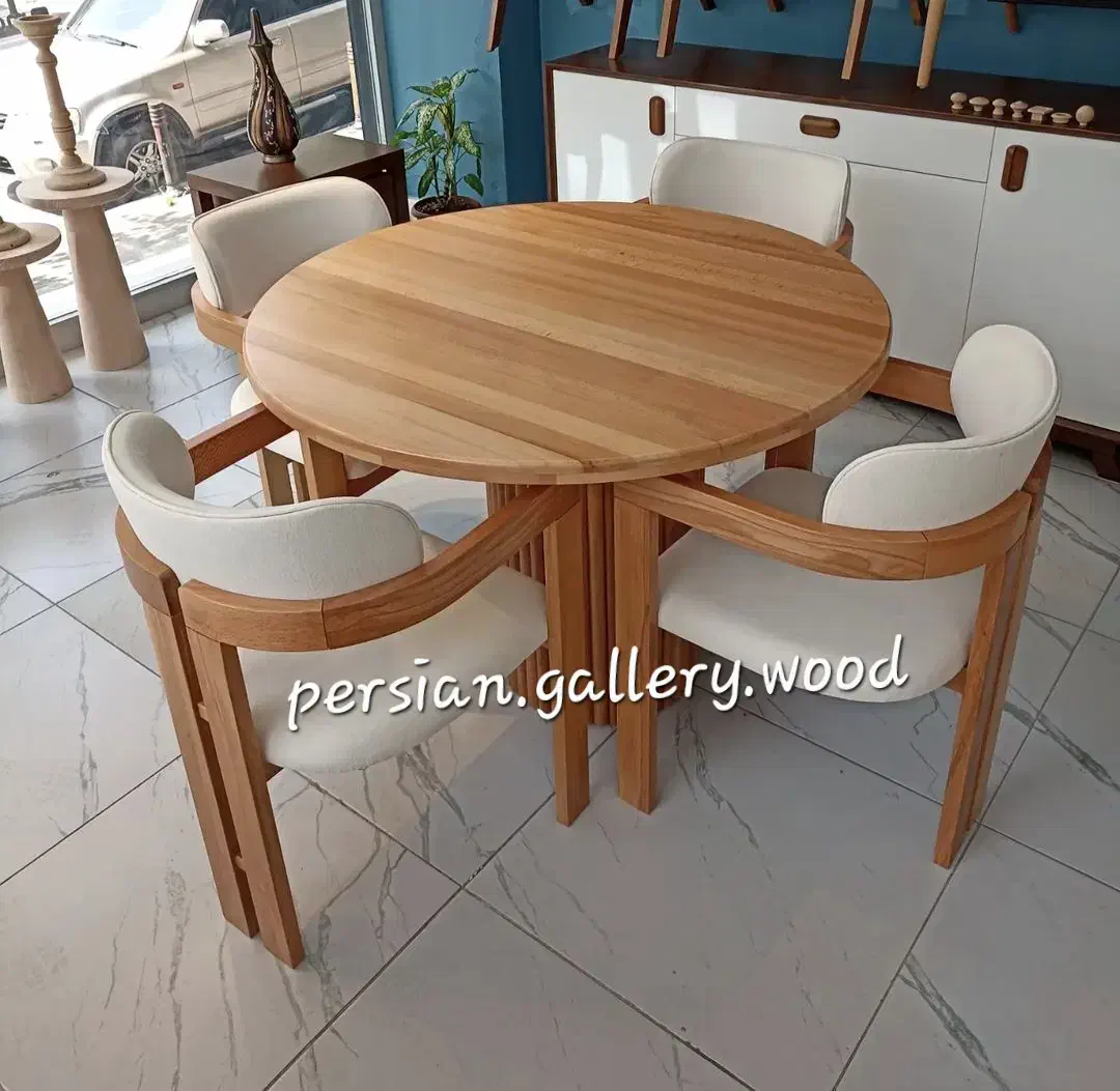 میز ناهارخوری رایکا میزوصندلی با چوب مرغوب وارداتی|میز و صندلی غذاخوری|تهران, حشمتیه|دیوار