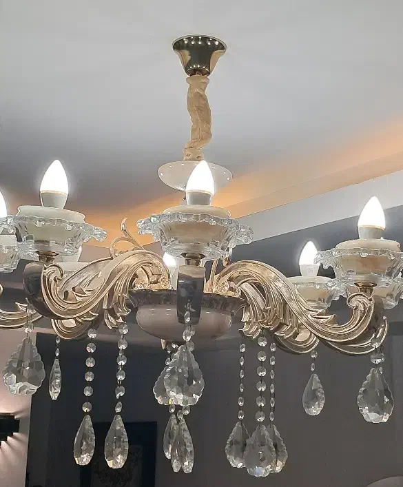 لوستر سنگی لوکس|لوستر و چراغ آویز|مشهد, رضاشهر|دیوار