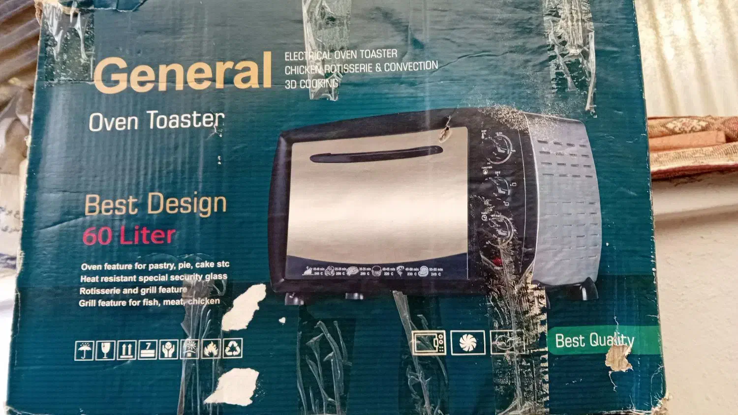 توستر جنرال در حد نو|اجاق گاز و لوازم برقی پختوپز|زنجان, |دیوار