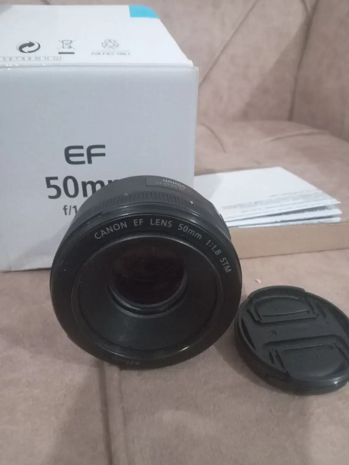 لنز فیکس کانن stm 50 f1.8|دوربین عکاسی و فیلمبرداری|تبریز, |دیوار