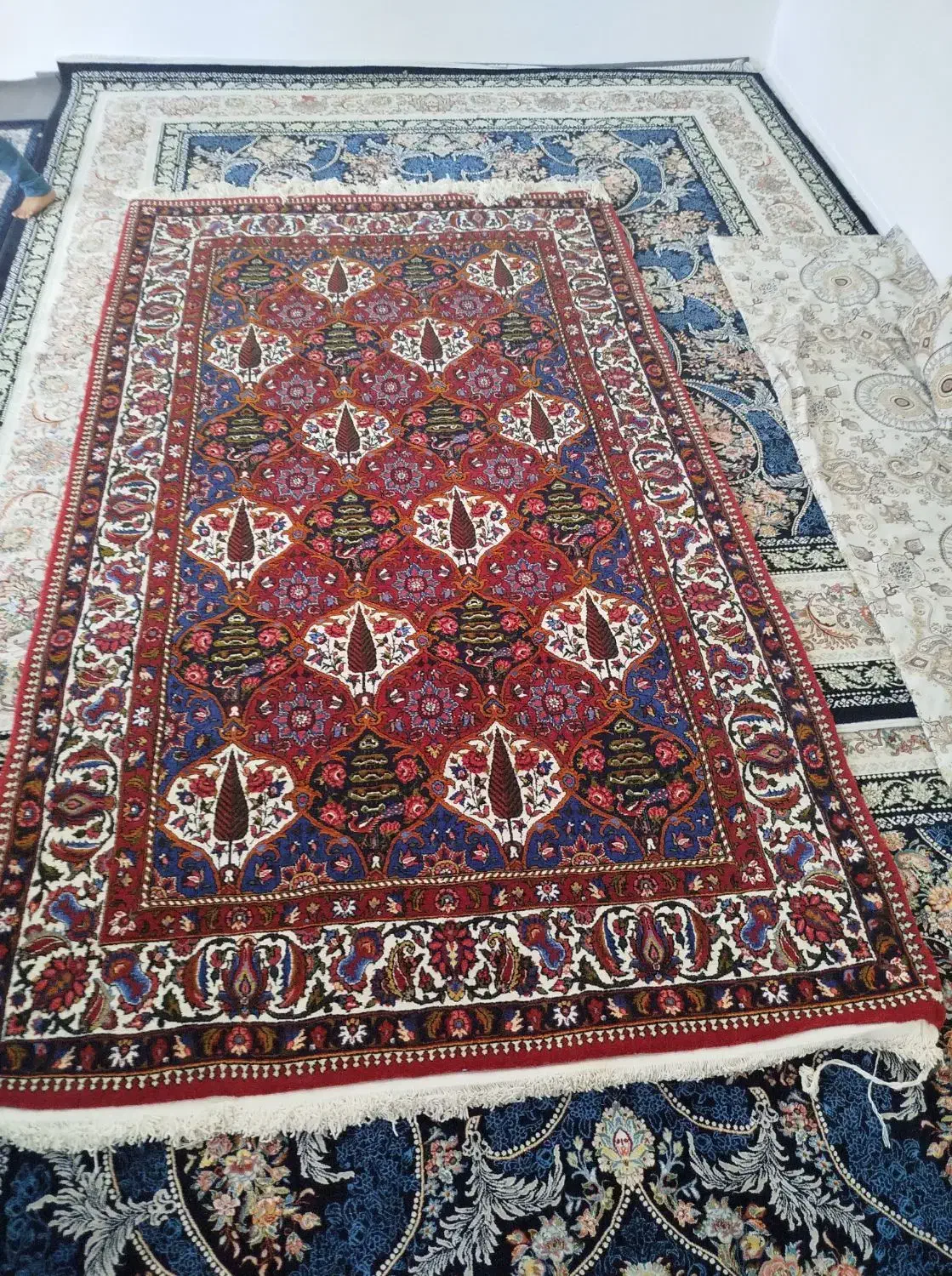 فرش دستبافت|فرش|شهرکرد, |دیوار