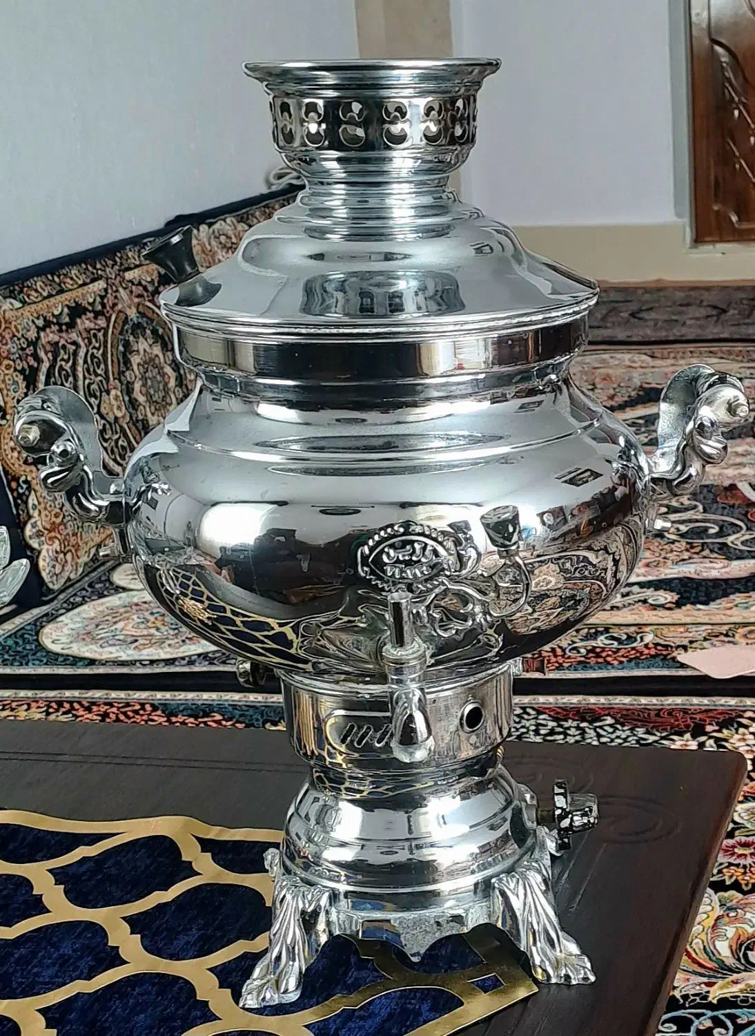 سماور ۶ لیتری زرین|سماور، چای‌ساز، قهوه‌ساز|خوانسار, |دیوار