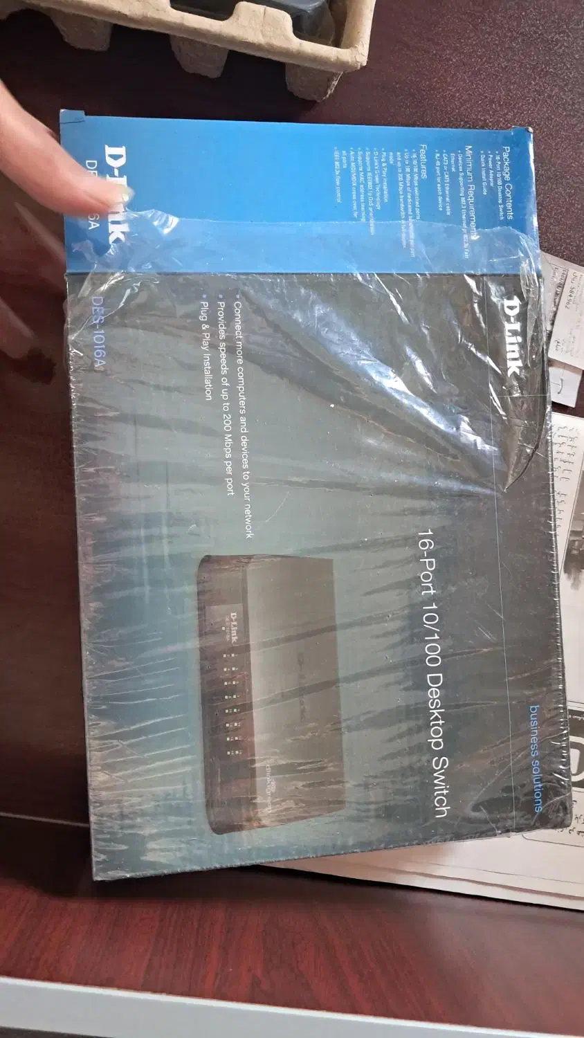 سوییچ 16 پورت دی-لینک|مودم و تجهیزات شبکه|رشت, پورسینا|دیوار