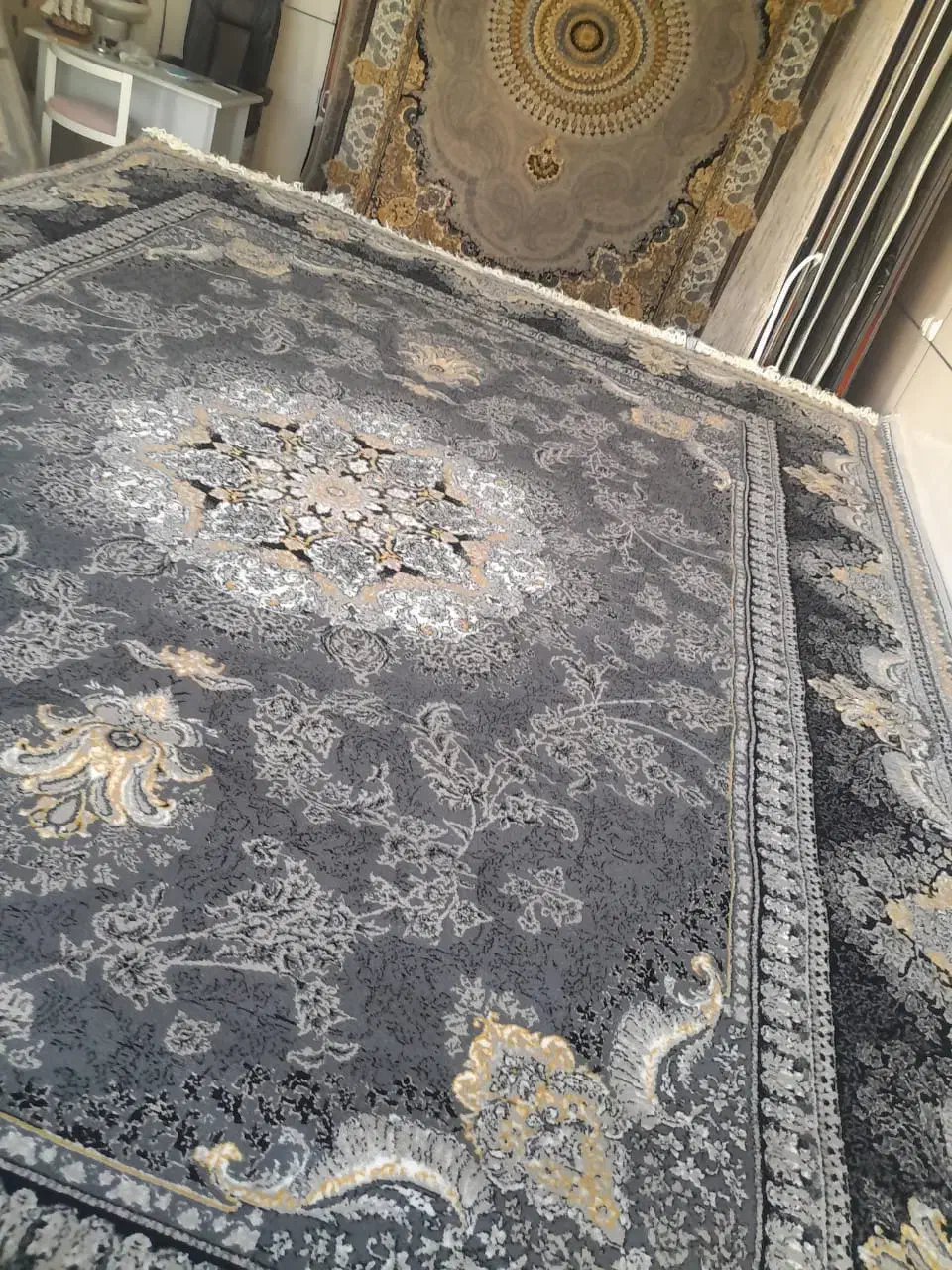 فرش۱۲ متری طلای کاشان شرایط ویژه|فرش|اصفهان, دشتستان|دیوار