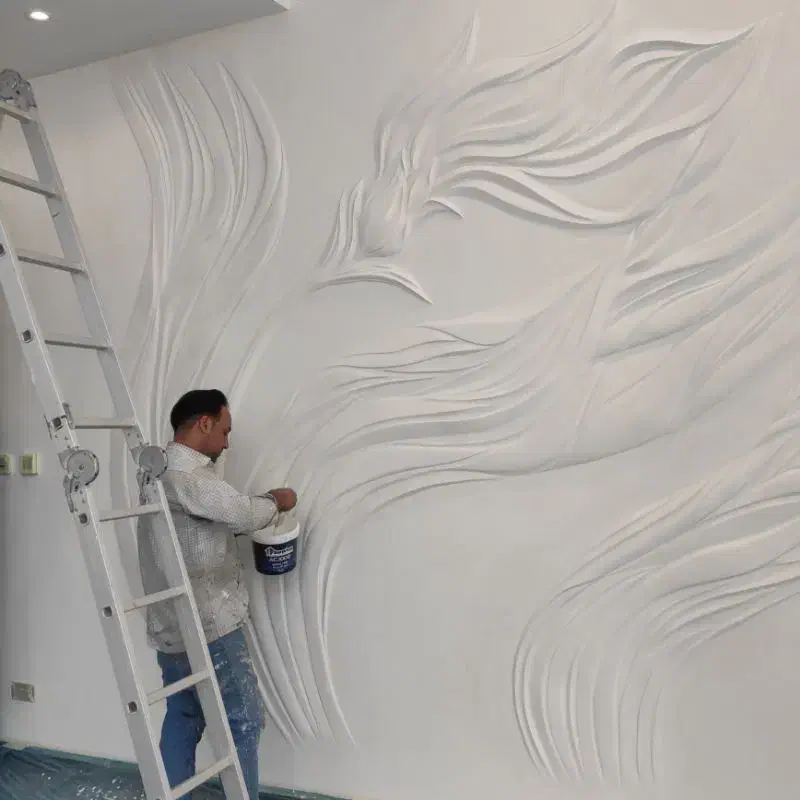 نقاشی ساختمان انواع بافت مختلف...|خدمات پیشه و مهارت|باغستان, |دیوار