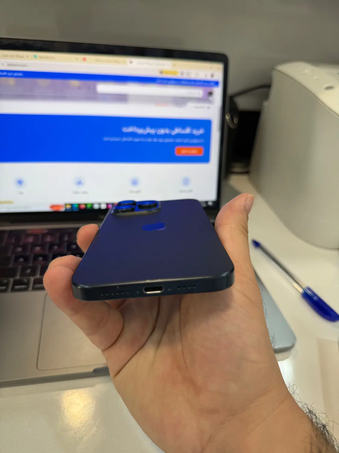 آیفون 15promax 256gb zda مشابه آکبند / اقساطی|موبایل|اهواز, کیانپارس |دیوار