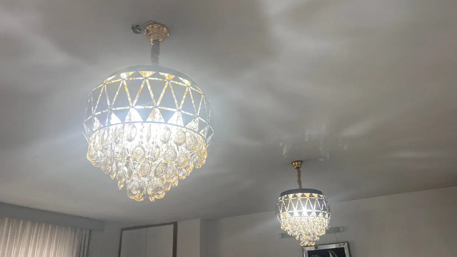 لوستر|لوستر و چراغ آویز|همدان, |دیوار