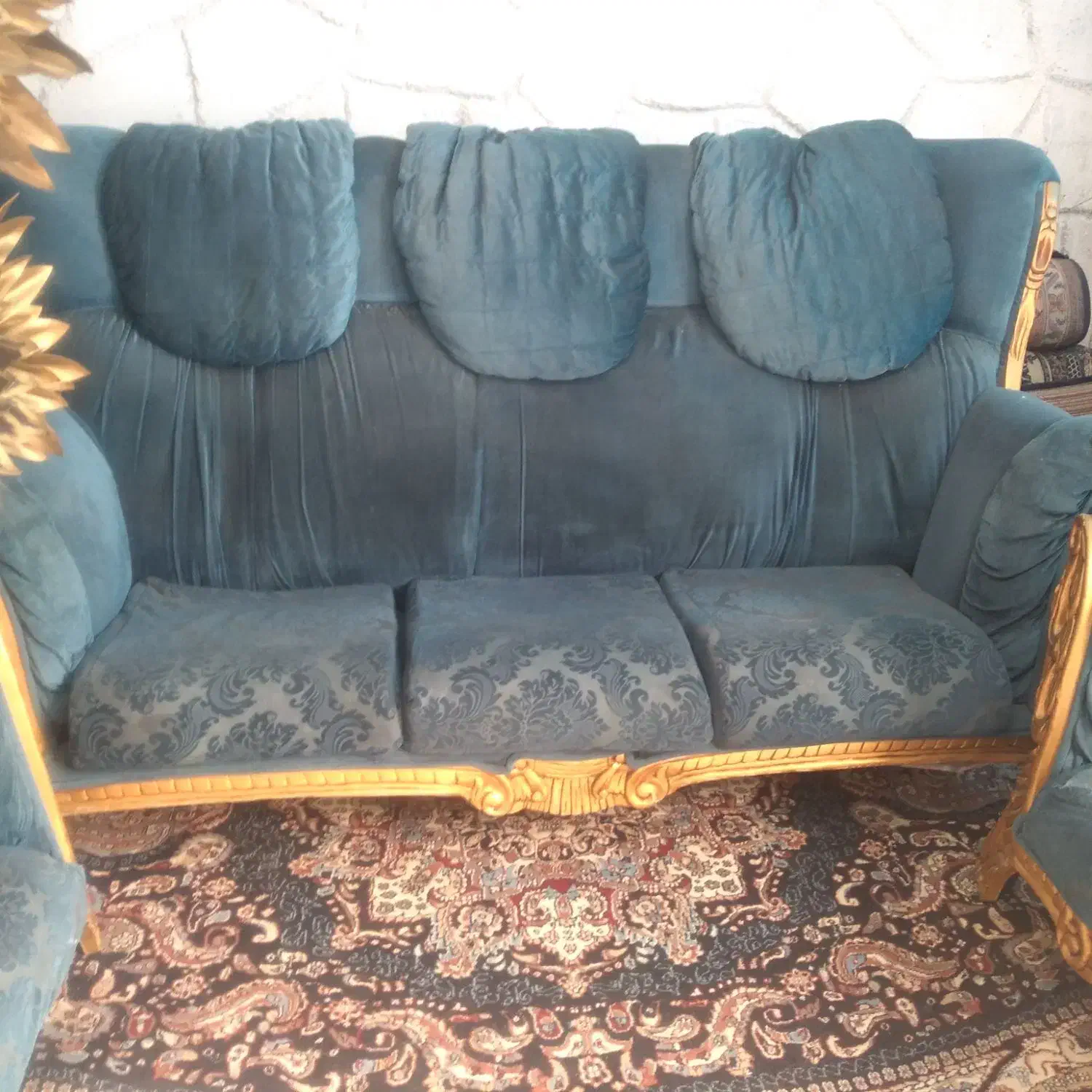 مبل ۷نفره|مبلمان خانگی و میز عسلی|تربت‌حیدریه, بالا ولایت|دیوار