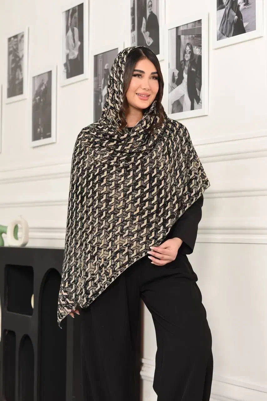 شال پلیسه برشکا لمه‌دار|لباس|نقده, |دیوار