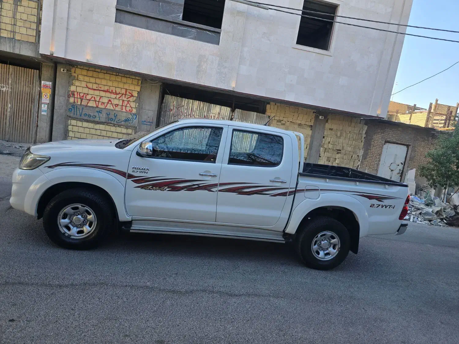 تویوتا هایلوکس مدل 2014 بنزینی|خودرو سواری و وانت|دزفول, |دیوار