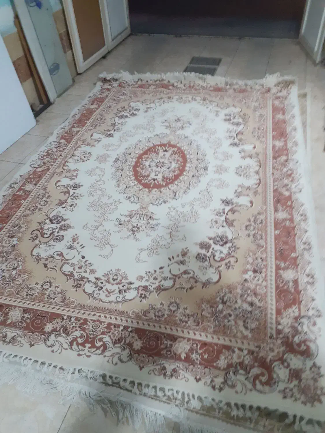 فرش ماشینی پانصد شانه|فرش|خوی, |دیوار