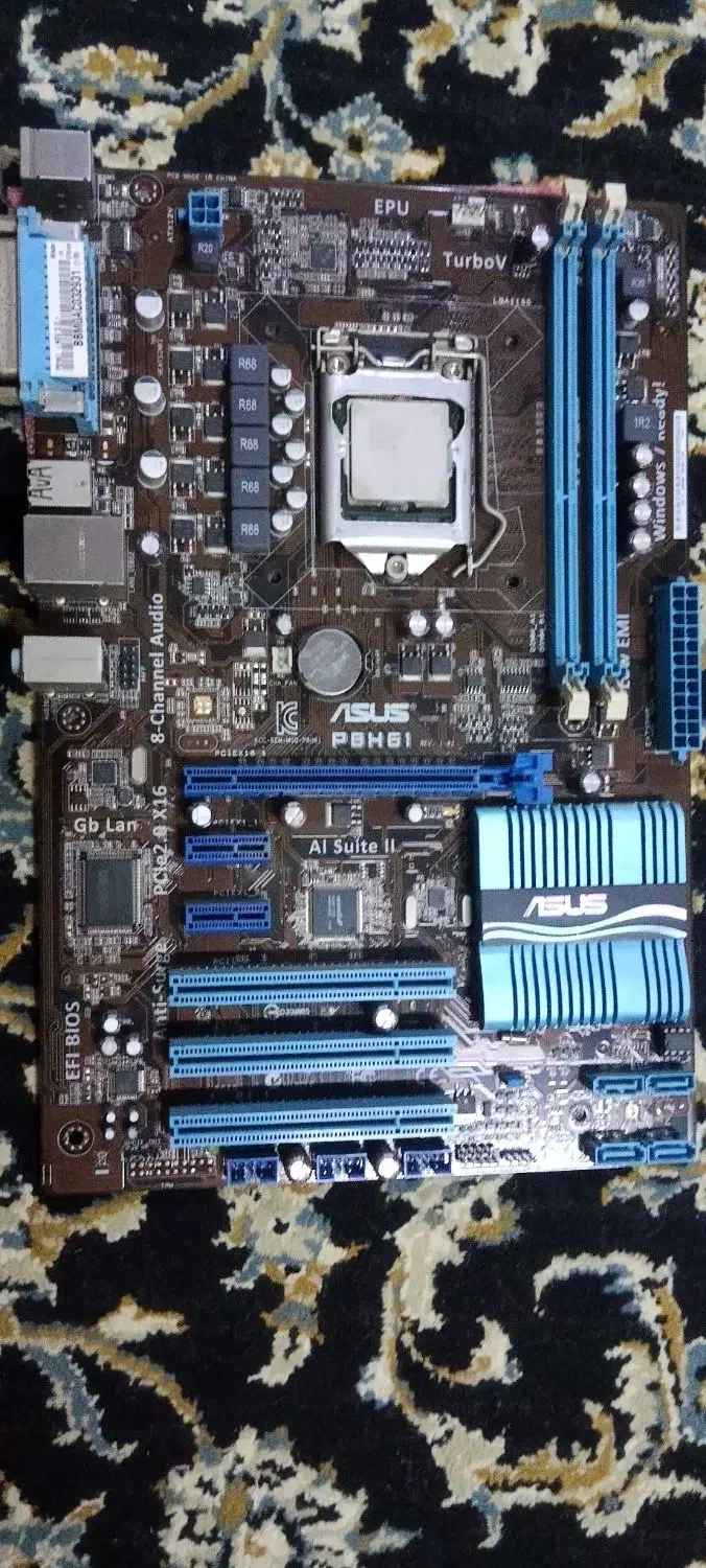 مادر بورد ddr3  سالم|قطعات و لوازم جانبی رایانه|هشتگرد, شهرک وحدت|دیوار