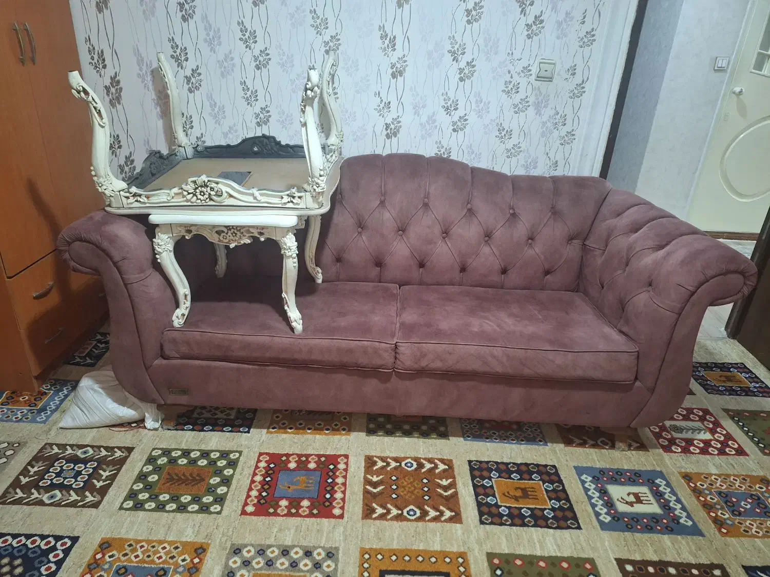 مبل ۸ نفره راحتی محکم ومارکدار|مبلمان خانگی و میز عسلی|رشت, کوی جام جم|دیوار
