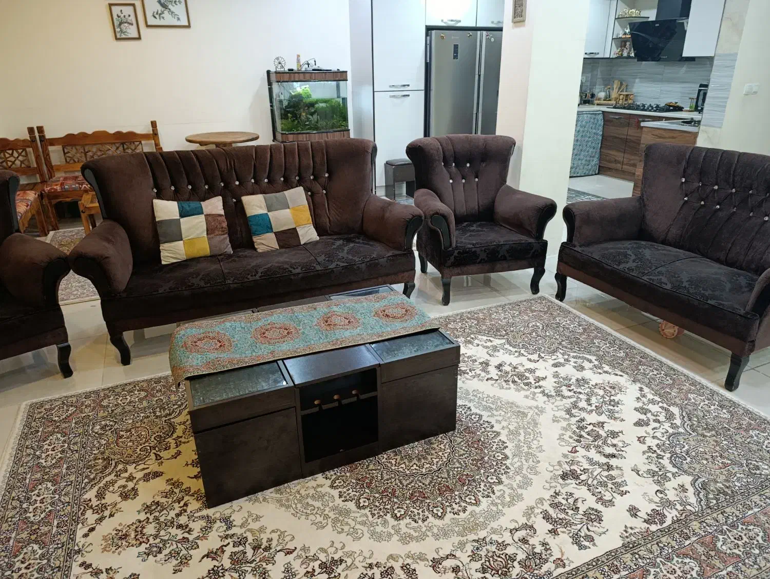 مبل وجلو مبلی وعسلی|مبلمان خانگی و میز عسلی|بوشهر, |دیوار