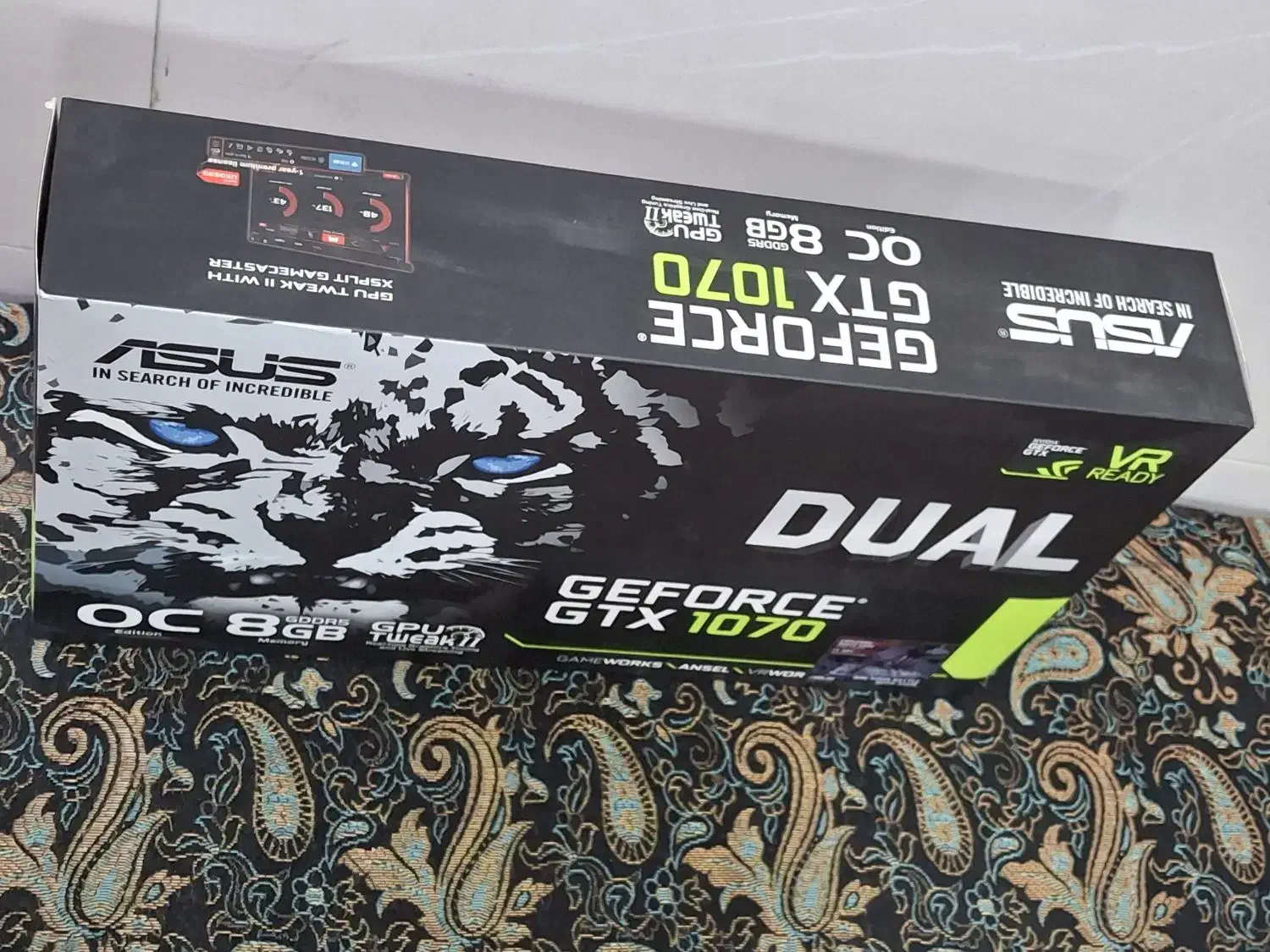 کارت گرافیک ایسوس asus Gtx 1070 8G|قطعات و لوازم جانبی رایانه|جهرم, |دیوار