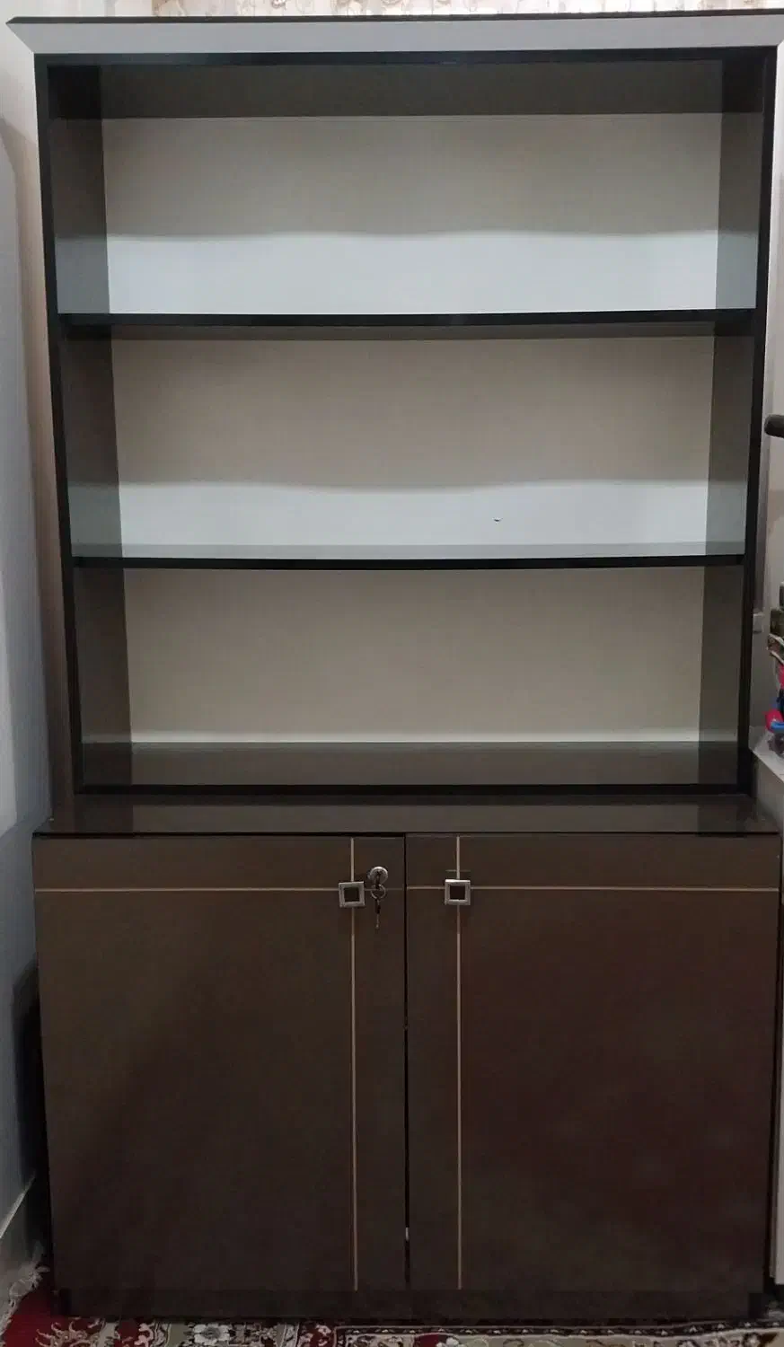 کمد کتاب|کتابخانه، شلف، قفسه‌های دیواری|ایذه, |دیوار