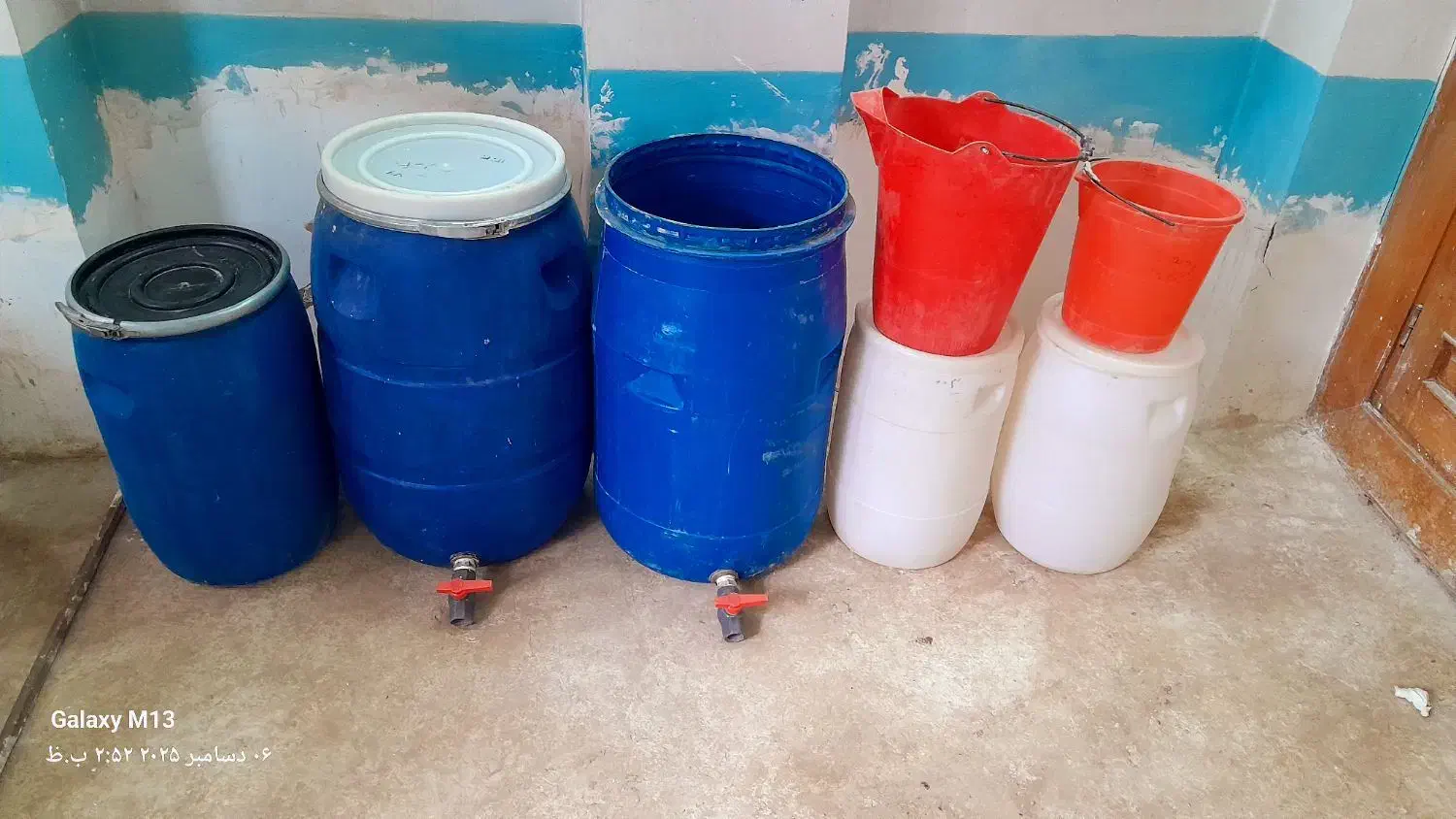 دبه بزرگ ،کوچک ،متوسط|ظروف نگهدارنده، پلاستیکی، یک‌بارمصرف|خمینی‌شهر, |دیوار