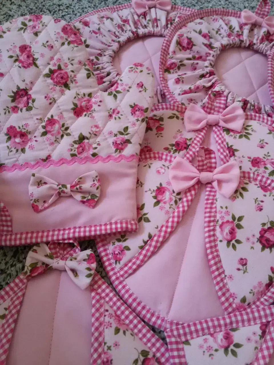 ست دمکنی و آشپزی نو جنس اعلا|سفره، حوله، دستمال آشپزخانه|تبریز, |دیوار