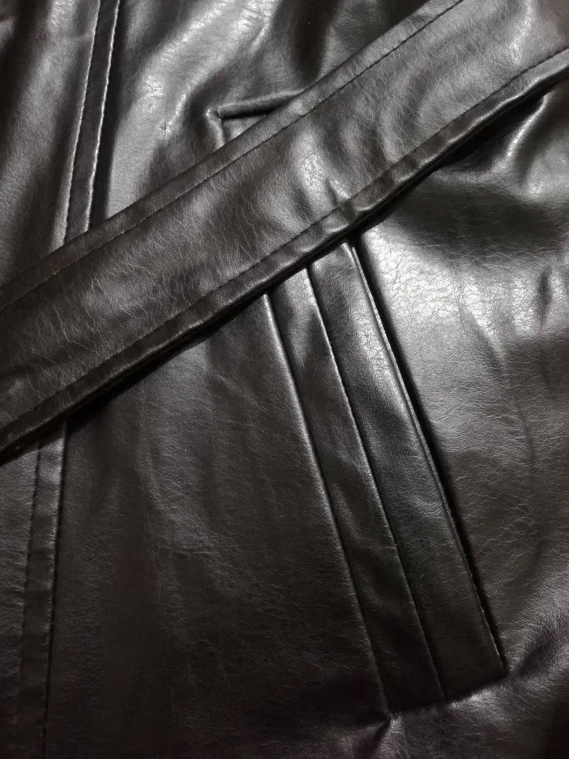 کاپشن چرم دخترانه خز دار|لباس|دوگنبدان, |دیوار