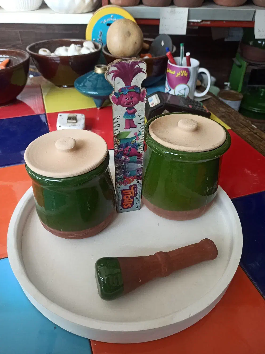 دیزی سفالی|ظروف پختوپز|باقرشهر, |دیوار