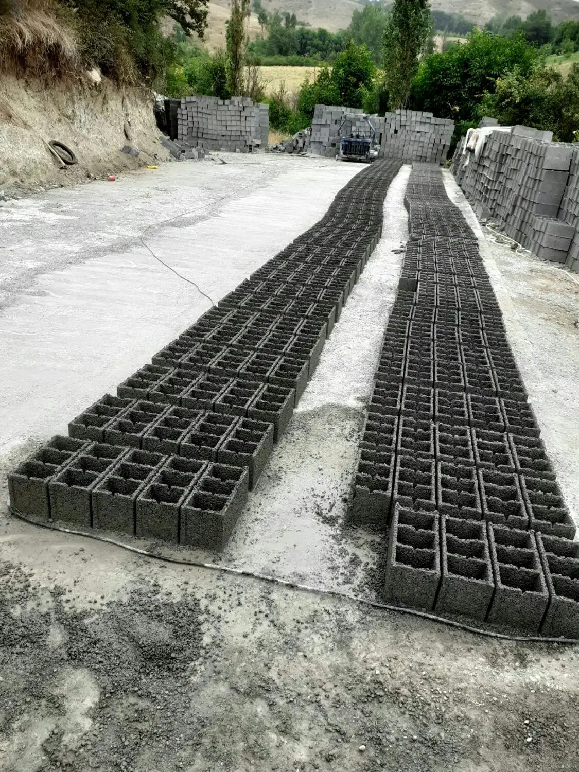 بلوکه سیمانی|مصالح و تجهیزات ساختمان|نیشابور, مازول|دیوار