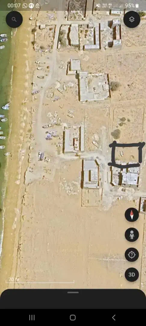 فروش زمین ساحلی بندر مقام|فروش زمین و ملک کلنگی|لامرد, |دیوار