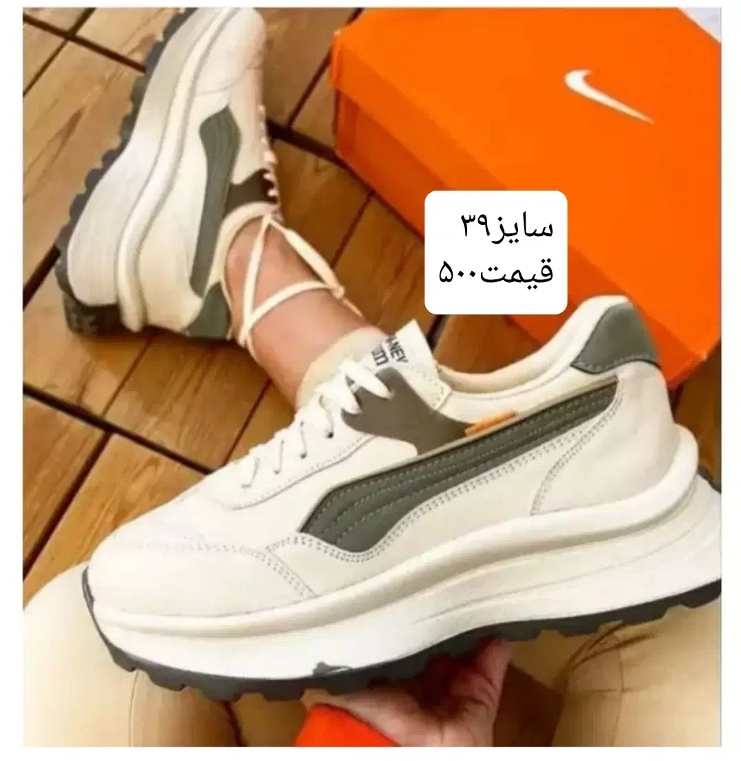 کتونی های فروشگاه همگی نو قیمت مفت مفت فقط ۵۰۰|کیف، کفش، کمربند|میانه, |دیوار