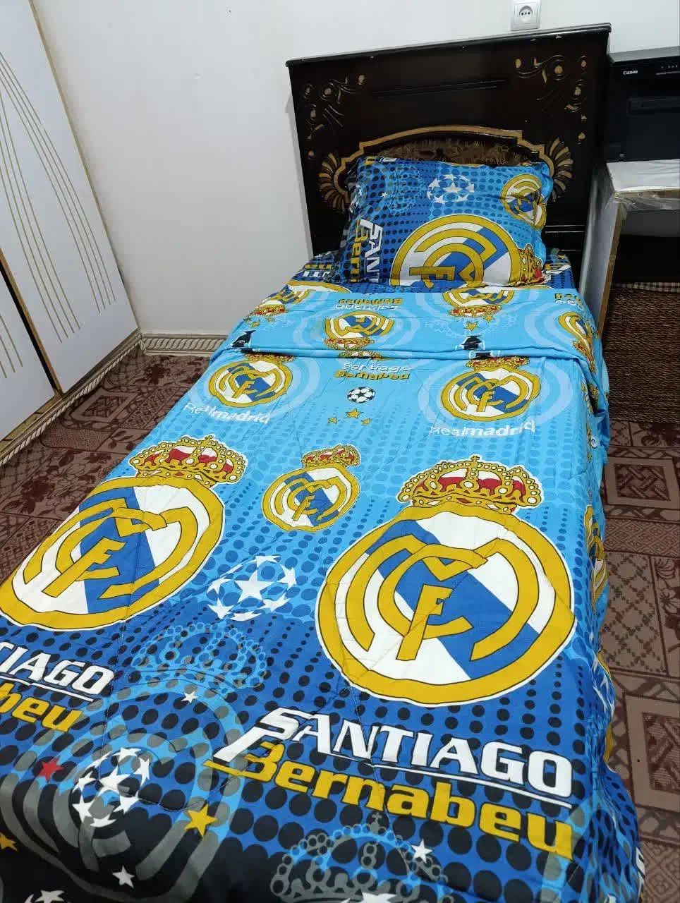 تخت تک نفره با تشک|تشک تختخواب|رباطکریم, نصیرشهر|دیوار