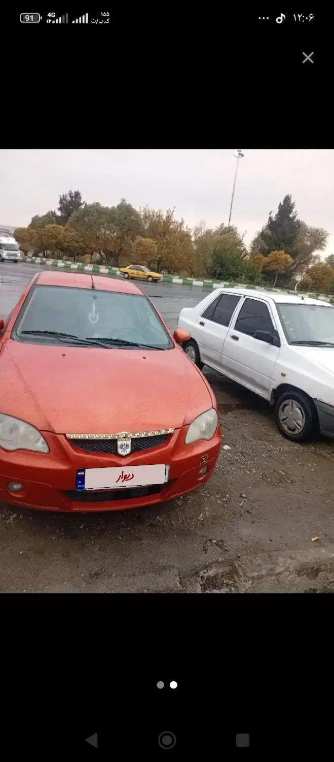 جنتو مدل 2007ی لکه رنگ|خودرو سواری و وانت|الیگودرز, |دیوار