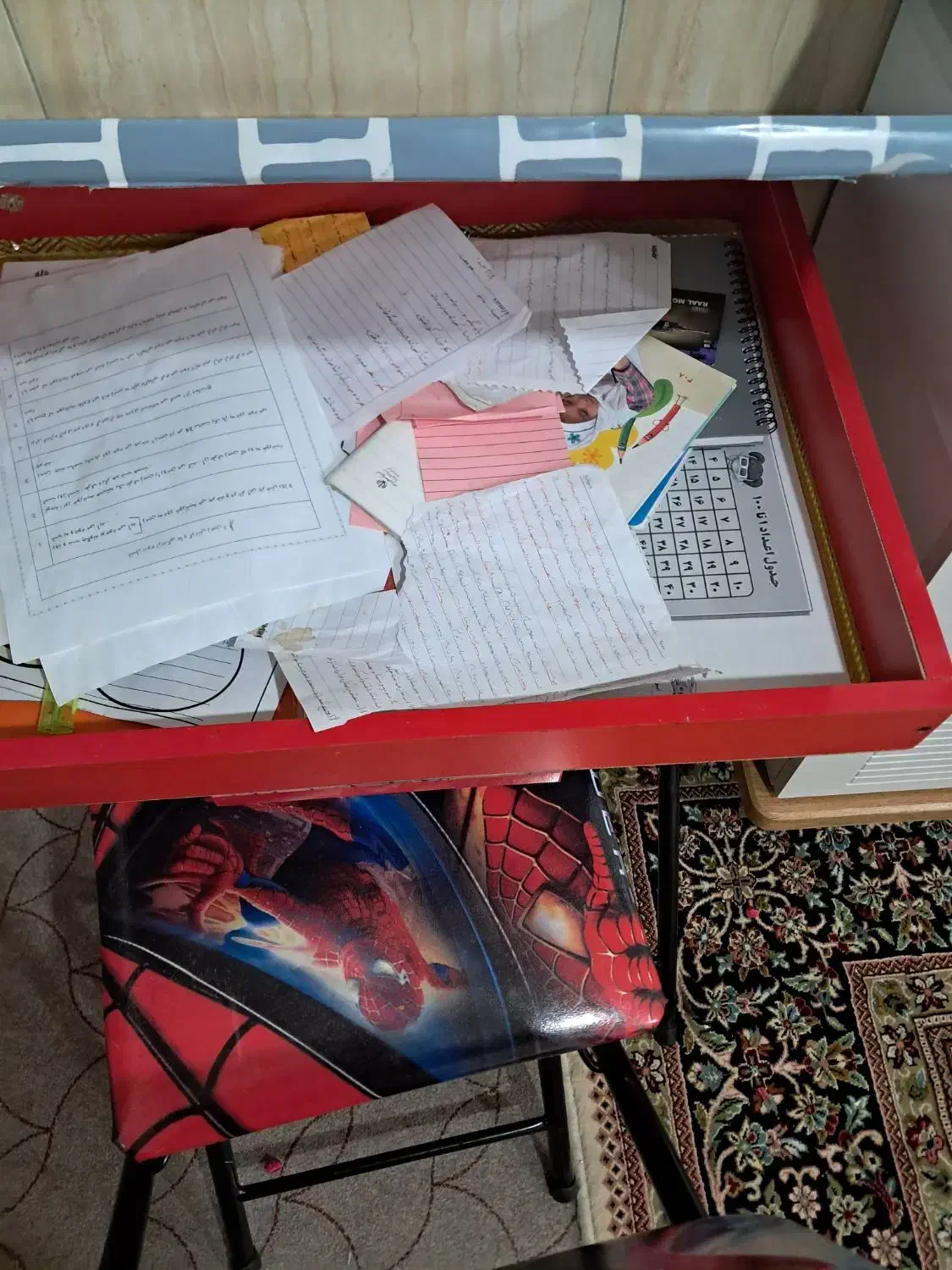 میز تحریر|میز تحریر و کامپیوتر|قروه, |دیوار