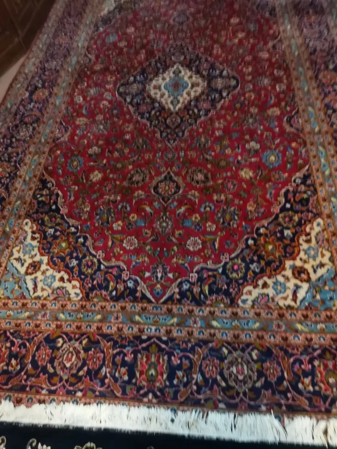 فرش دستبافت ۶ متری|فرش|رودهن, |دیوار