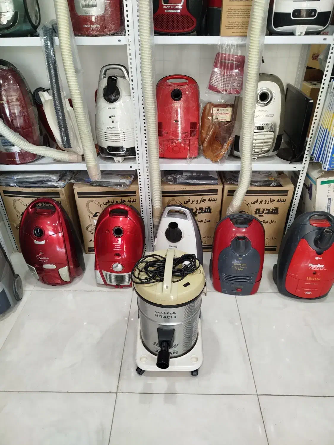 تعدادی جارو برقی کارکرده در حد نو ،قیمت مناسب|جاروبرقی، جارو شارژی، بخارشو|شیراز, شهرک رضوان|دیوار
