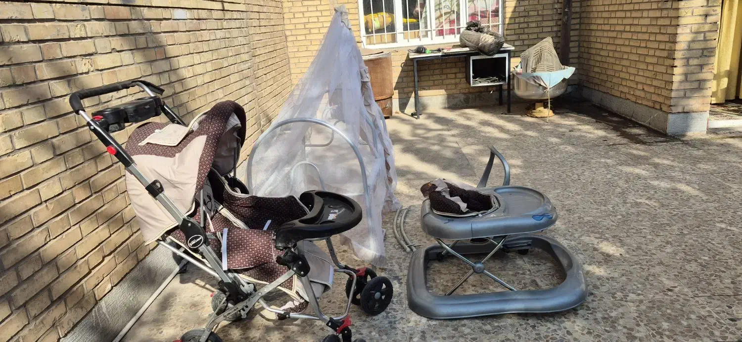 سیسمونی کالسکه گهواره|اسباب و اثاث بچه|کرمان, |دیوار