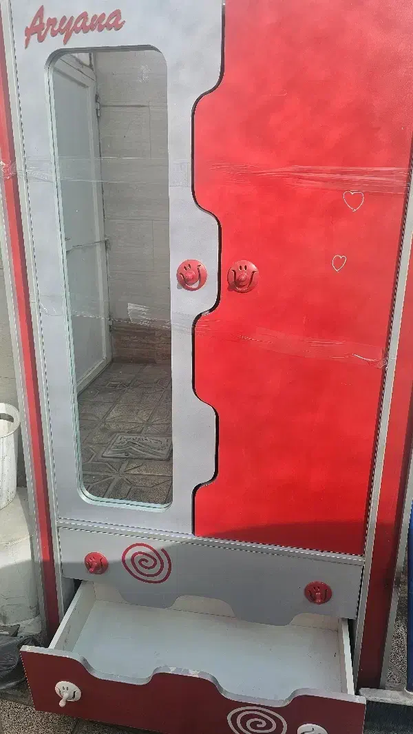 کمد چوبی|جاکفشی، کمد، دراور|بیرجند, |دیوار