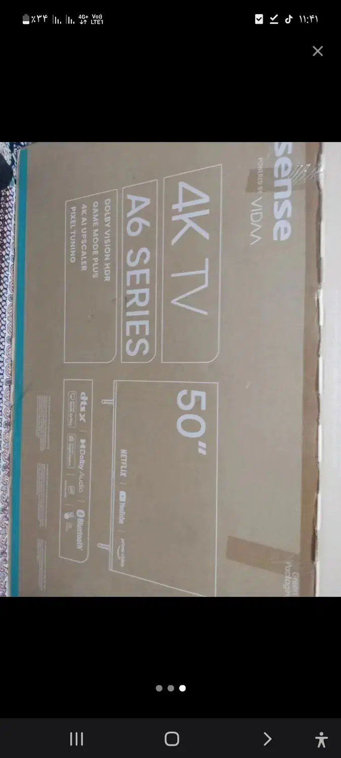 هایسنس ۵۰ اینچ|تلویزیون و پروژکتور|برازجان, |دیوار